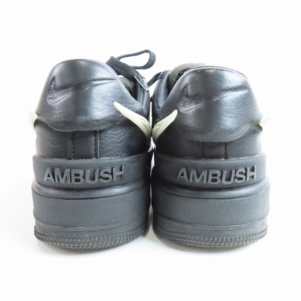 実際に弊社で買取させて頂いたNIKE×AMBUSH/ナイキ×アンブッシュ AIR FORCE 1 LOW SP/エア フォース 1 ロー スペシャル ブラック DV3464-001/26.5の画像 1枚目