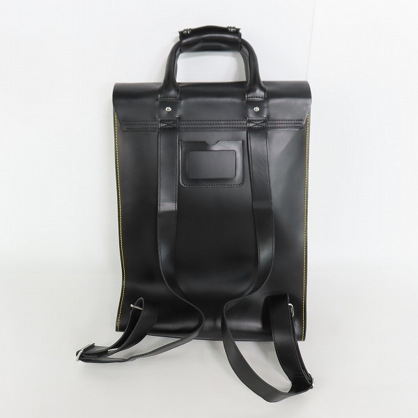 実際に弊社で買取させて頂いたDr.Martens/ドクターマーチン レザー SMALL BACK PACK ミニリュック/バックパック ブラック AC989003の画像 1枚目