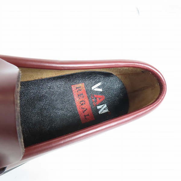 実際に弊社で買取させて頂いたREGAL × VAN JAC/リーガル × ヴァンジャケット コインローファー 3177/24.5EEの画像 4枚目