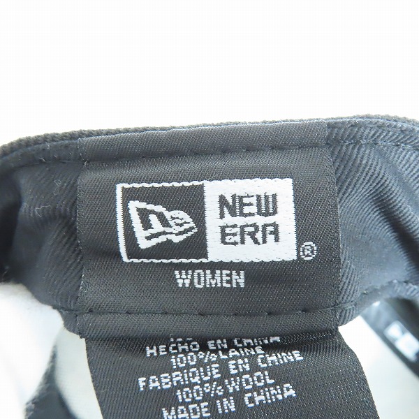 実際に弊社で買取させて頂いたmastermind HOMME × NEWERA/マスターマインド × ニューエラ 金ラメ刺繍ロゴ レディース/スモールミディアムの画像 6枚目