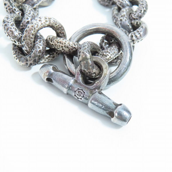 実際に弊社で買取させて頂いた【ギャラ付き】STARLINGEAR/スターリンギア ブレスレットw/フレームスカルの画像 4枚目