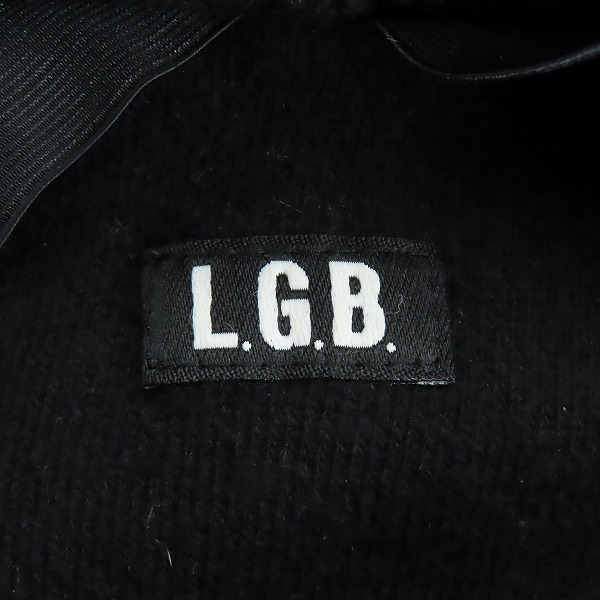 実際に弊社で買取させて頂いたLGB/ルグランブルー ジップパーカー/フーディー BONO-14/SWEAT/M 21112SMK/2の画像 4枚目