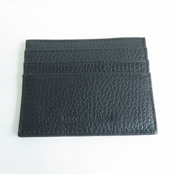 実際に弊社で買取させて頂いたEMPORIO ARMANI/エンポリオ アルマーニ カードケース/キーリング付き Y4R382 Y068E 80001 の画像 1枚目