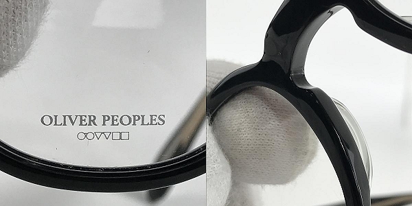 実際に弊社で買取させて頂いたOLIVER PEOPLES/オリバーピープルズ Sheldrake-J/シェルドレイク セル フレーム 眼鏡/メガネ /アイウェアの画像 7枚目