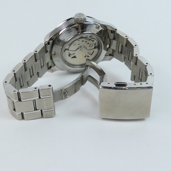 実際に弊社で買取させて頂いたORIENT STAR/オリエントスター パワーリザーブ 自動巻き腕時計 F6R4-UAA0の画像 3枚目