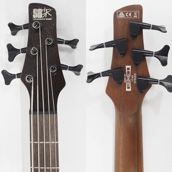 実際に弊社で買取させて頂いた★Ibanez/アイバニーズ SSR645 TKL 島村楽器オリジナル アクティブ・パッシブ切替搭載 5弦エレキベース ソフトケース付の画像 2枚目