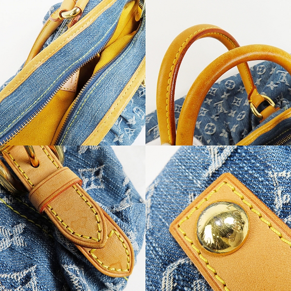 実際に弊社で買取させて頂いたLOUIS VUITTON/ルイヴィトン ネオカビィ モノグラムデニム ハンドバッグ ショルダ M95349の画像 7枚目