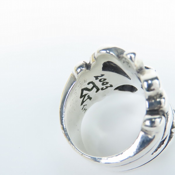 実際に弊社で買取させて頂いた【ギャラ付】TRAVIS WALKER/トラヴィスワーカー REGAL CROSS/リーガルクロス リング RG232TW/12号の画像 6枚目