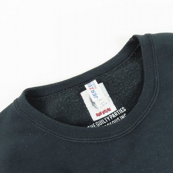 実際に弊社で買取させて頂いたWACKO MARIA × BOB DYLAN/ワコマリア × ボブディラン JERZEES/ジャージーズ スウェット BOBDYLAN-WM-SS02/Lの画像 6枚目