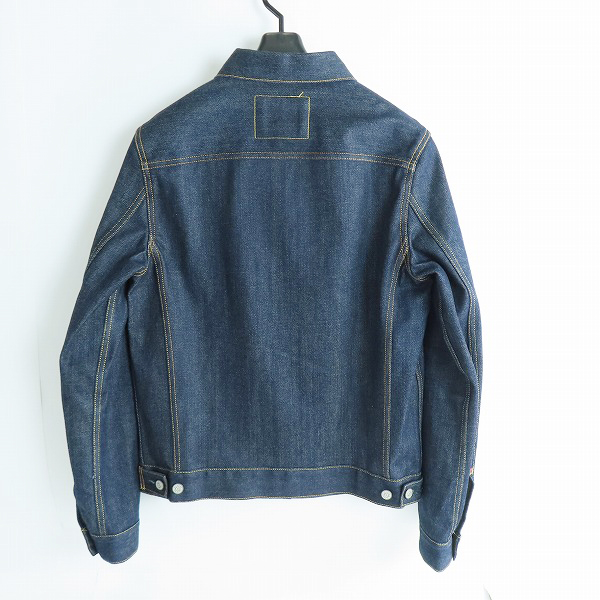 実際に弊社で買取させて頂いたHYSTERIC GLAMOUR/ヒステリックグラマー RAWデニム 2ND TYPE デニムジャケット 0261AB09 Sの画像 1枚目