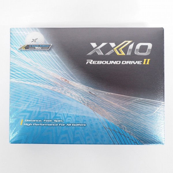 実際に弊社で買取させて頂いた【未使用】DUNLOP/ダンロップ XXIO/ゼクシオ REBOUND DRIVE Ⅱ/バウンド ドライブ 2 ゴルフボール ホワイト 1ダース の画像 2枚目