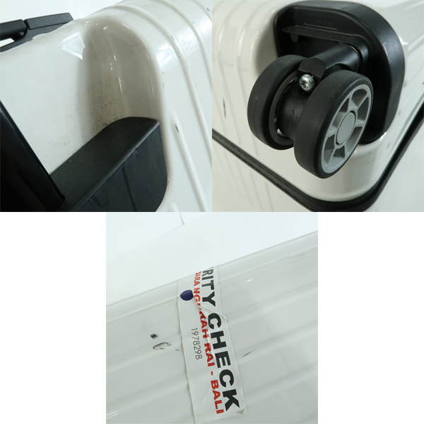 実際に弊社で買取させて頂いたRIMOWA/リモワ SALSA AIR/サルサエアー 4輪マルチホイール キャリーケース 820.70 80Lの画像 8枚目