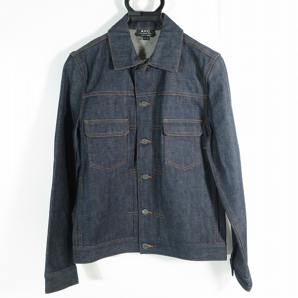実際に弊社で買取させて頂いたA.P.C./アーペーセー RUE MADAME PARIS デニムジャケット/Gジャン S