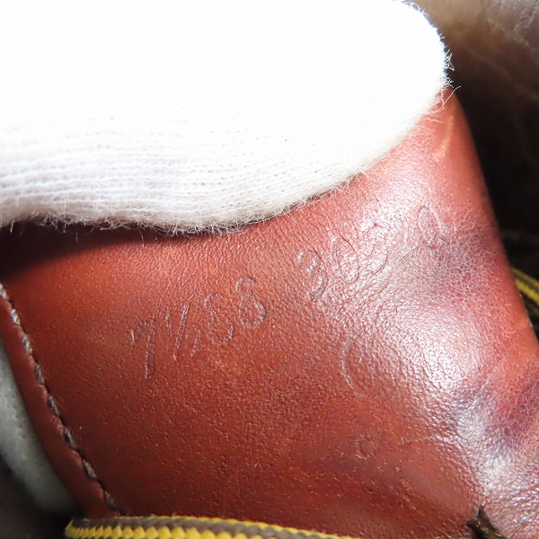 実際に弊社で買取させて頂いたDANNER/ダナー MOUNTAIN LIGHT マウンテンライト レザーブーツ 30520 7.5の画像 5枚目