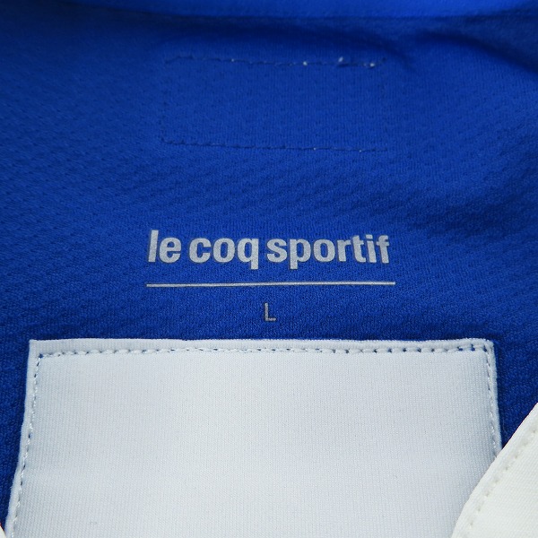 実際に弊社で買取させて頂いたle coq sportif/ルコックスポルティフ ラグビーフランス代表オーセンティックジャージ QEMOIA02RB/Lの画像 2枚目