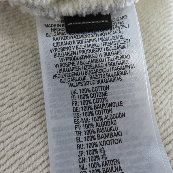 実際に弊社で買取させて頂いたDIESEL/ディーゼル スウェット シャツジャケット S-OCEAN-E1/Sの画像 4枚目