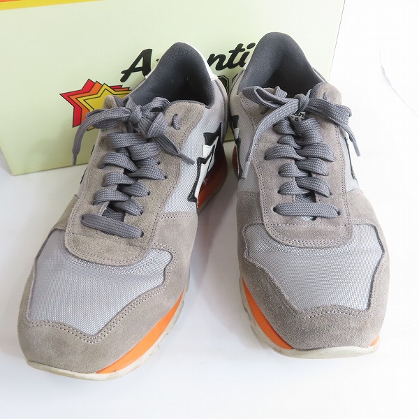 実際に弊社で買取させて頂いたATLANTIC STARS/アトランティックスターズ スニーカー グレー系/43