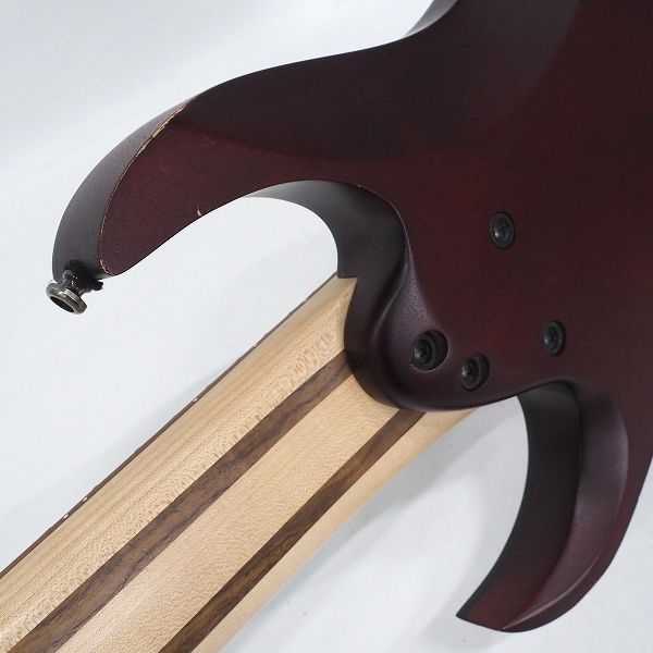 実際に弊社で買取させて頂いた★【難有り】Ibanez/アイバニーズ Iron Label RGIR9FME-FDF アクティブ9弦エレキギター メタルシリーズ ソフトケース付の画像 8枚目