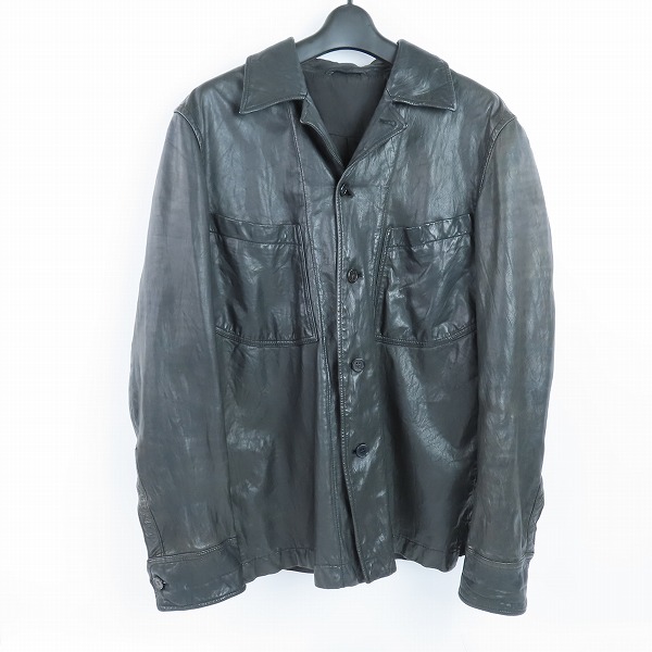 実際に弊社で買取させて頂いたPaul Smith LONDON/ポールスミス ロンドン 牛革/カウレザー ジャケット/XL