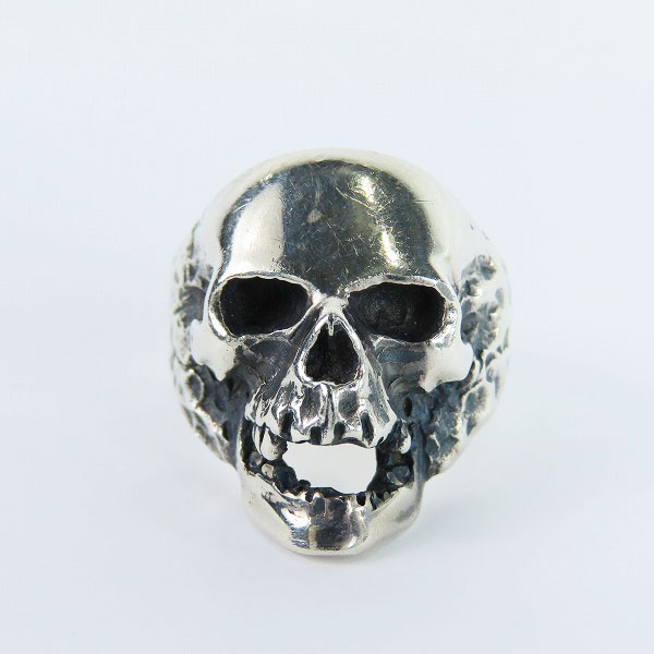 実際に弊社で買取させて頂いたTHE GREAT FROG/ザ グレートフロッグ ペストスカルリング 24号の画像 1枚目