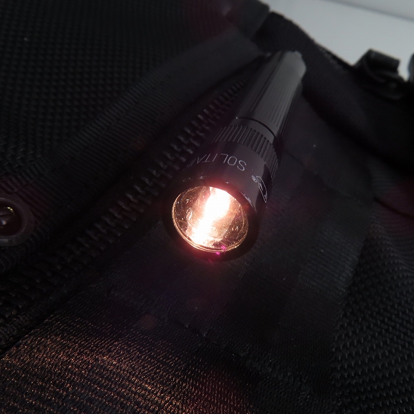 実際に弊社で買取させて頂いたPORTER/ポーター HEAT/ヒート マグライト付 デイパック バックパック/リュックサックの画像 7枚目