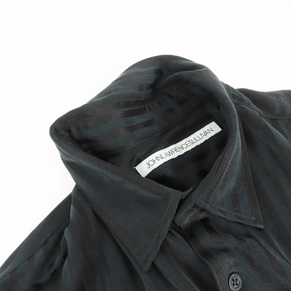 実際に弊社で買取させて頂いた【難有り】JOHN LAWRENCE SULLIVAN/ジョンローレンスサリバン ストライプジャージーシャツ 3A003-0223-19/48の画像 4枚目