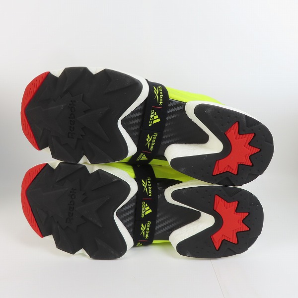 実際に弊社で買取させて頂いた【未使用】adidas×Reebok/アディダス×リーボック INSTAPUMP FURY BOOST/インスタポンプフューリーブースト FW5305/27の画像 2枚目