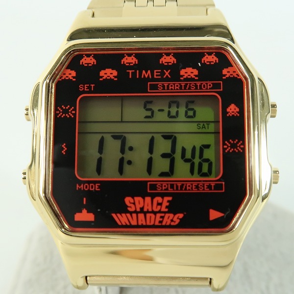 実際に弊社で買取させて頂いたTIMEX 80/タイメックス 80 スペースインベーダー TW2V30100