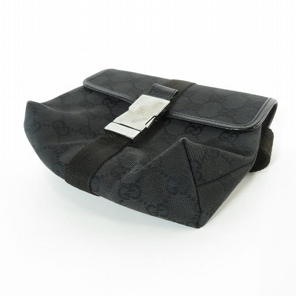 実際に弊社で買取させて頂いたGUCCI/グッチ GG柄 レザー ミニショルダーバッグの画像 3枚目