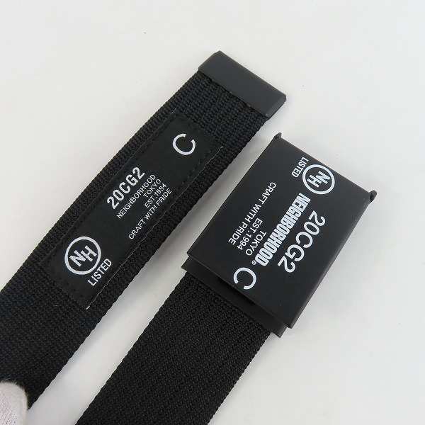 実際に弊社で買取させて頂いたNEIGHBORHOOD/ネイバーフッド G.I./N-BELT ベルト 201MYNH-AC02の画像 1枚目