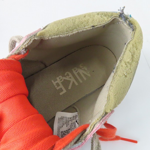 実際に弊社で買取させて頂いたNIKE×SACAI×KAWS/ナイキ×サカイ×カウズ BLAZER LOW/ブレーザー ロー Reed/リード DM7901-200/26.5の画像 4枚目