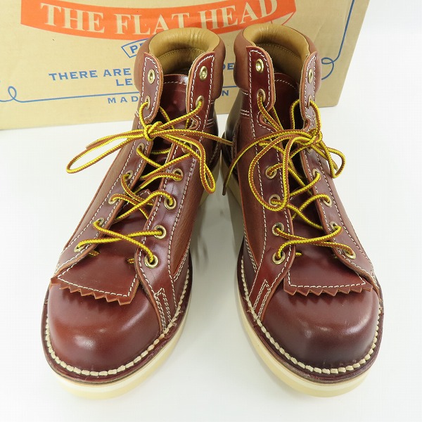 実際に弊社で買取させて頂いたTHE FLAT HEAD/フラットヘッド レザー ワーク ブーツ SKB-05/25