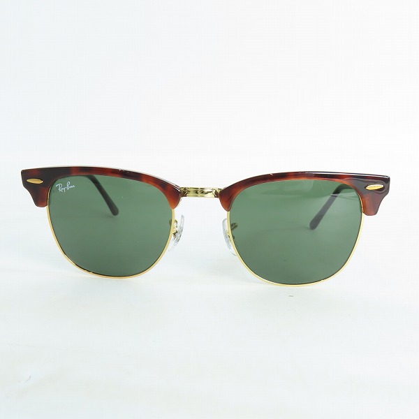 実際に弊社で買取させて頂いたRay-Ban/レイバン CLUB MASTER/クラブマスター サングラス/アイウェア RB3016 W0366の画像 1枚目