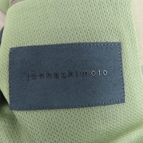 実際に弊社で買取させて頂いたjunhashimoto/ジュンハシモト STAND COLOR JACKET カモ柄 スタンドカラー3Bテーラードジャケット JKT014 1031510014/3の画像 2枚目