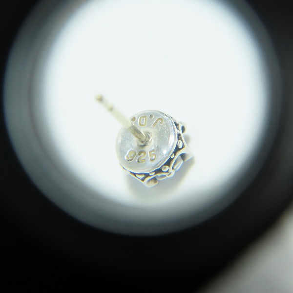 実際に弊社で買取させて頂いたJustin Davis/ジャスティンデイビス ピアス DEBUTANT クリア ジルコニア ペア SEJ215の画像 5枚目