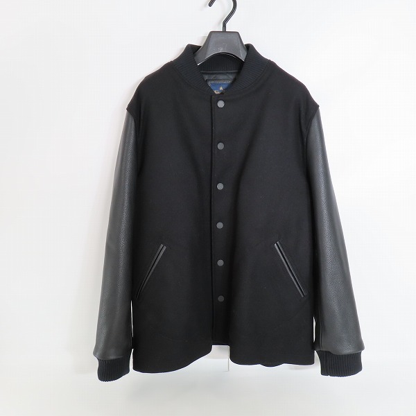 実際に弊社で買取させて頂いたBROOKS BROTHERS/ブルックスブラザーズ EDIFICE別注 レザー切り替え スタジャン 19-44-6594/XL