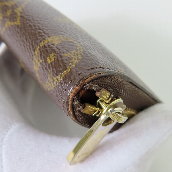実際に弊社で買取させて頂いたLOUIS VUITTON/ルイヴィトン モノグラム ジッピー コインパース M60067の画像 9枚目