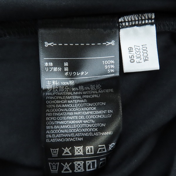 実際に弊社で買取させて頂いたY-3/ワイスリー Yohji Letters Short sleeve Tシャツ FJ0327/2XLの画像 3枚目