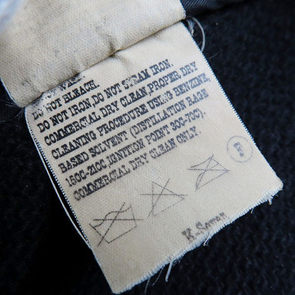 実際に弊社で買取させて頂いたTENDERLOIN/テンダーロイン  メルトンコサックジャケット ブルゾン /40の画像 4枚目