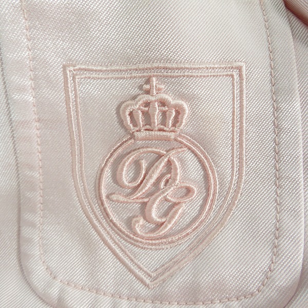 実際に弊社で買取させて頂いたDOLCE&GABBANA/ドルチェ&ガッバーナ/ドルガバ 2B テーラードジャケット ピンク/46の画像 5枚目