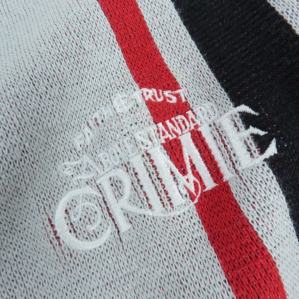 実際に弊社で買取させて頂いたCRIMIE/クライミー ストライプニット カーディガン/Mの画像 7枚目