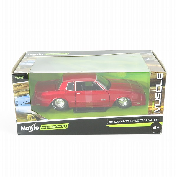 実際に弊社で買取させて頂いたMaisto/マイスト 1/24 1986 CHEVROLET MONTE CARLO SS/シボレー モンテカルロ ミニカー