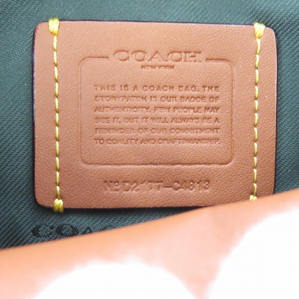 実際に弊社で買取させて頂いたCOACH/コーチ  カメラバッグ ターンロック レザー D2177-C4813の画像 6枚目