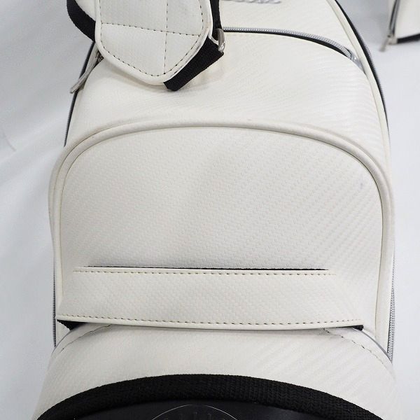 実際に弊社で買取させて頂いたMercedes-Benz × Titleist/メルセデスベンツ x タイトリスト ZMBCB51 ゴルフ 5分割キャディバッグ ホワイトの画像 6枚目