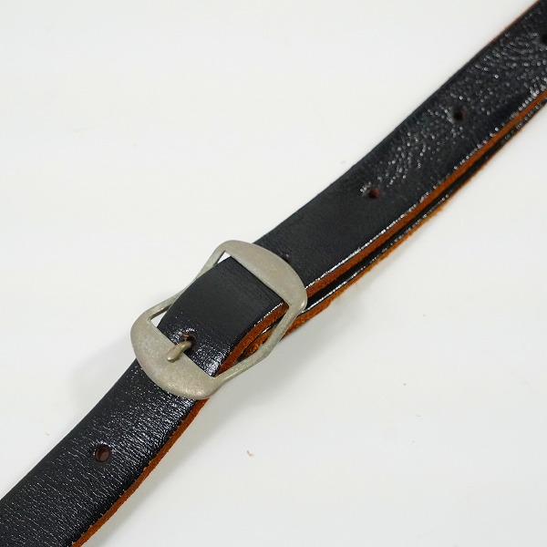 実際に弊社で買取させて頂いたB.C.Rich/BCリッチ レザー ギターストラップ ベースストラップ ブラックの画像 5枚目