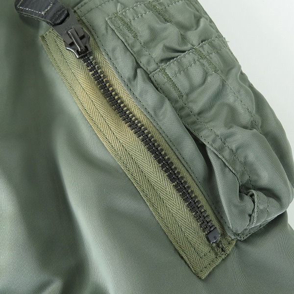 実際に弊社で買取させて頂いたREAL McCOYS/リアルマッコイズ MA-1 フライトジャケット 8415-273-3971 Lの画像 6枚目
