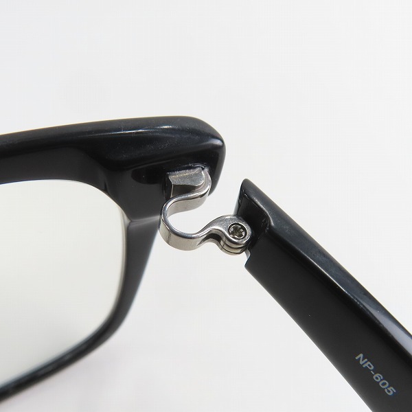 実際に弊社で買取させて頂いた999.9/フォーナインズ メガネフレーム アイウェア NP-605の画像 5枚目