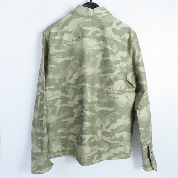 実際に弊社で買取させて頂いた【難有り】A.P.C./アーペーセー ジップアップジャケット ブルゾン カモフラ柄 Sの画像 1枚目
