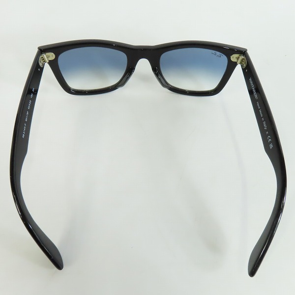 実際に弊社で買取させて頂いたRay-Ban/レイバン WAYFARER/ウェイファーラー サングラス RB2140-F 901/3Fの画像 3枚目