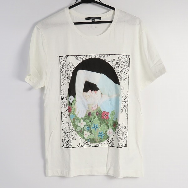 実際に弊社で買取させて頂いたGUCCI/グッチ プリント 半袖Tシャツ/カットソー 372783 X3B78/XS